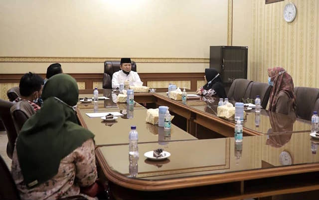 Bupati Hendy Siswanto Terima Kembali 3 Pegawai Pemkab Alumni Beasiswa S2 STAR Project BPKP